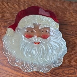 Vintage Santa Plate